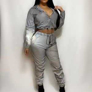 Reflective track set